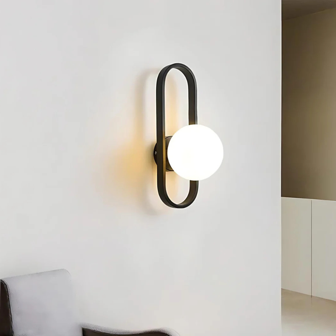 Stylish Glass Wall Lamp