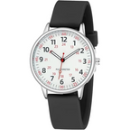 Stylish Women's Clip-On Fob Watch – Waterproof Silicone Nurse Watch in Elegant Colours