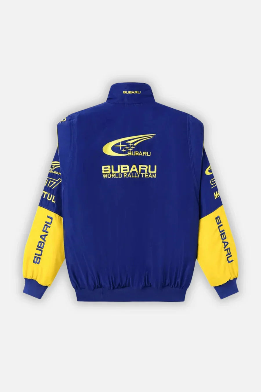 Subaru Rally Vintage Racing Jacket – Blue Edition – Unisex – Retro