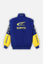 Subaru Rally Vintage Racing Jacket – Blue Edition – Unisex – Retro