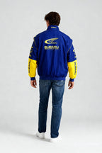 Subaru Rally Vintage Racing Jacket – Blue Edition – Unisex – Retro
