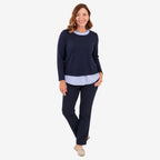 Sugar Crisp Jumper (Size - Large) - Wine