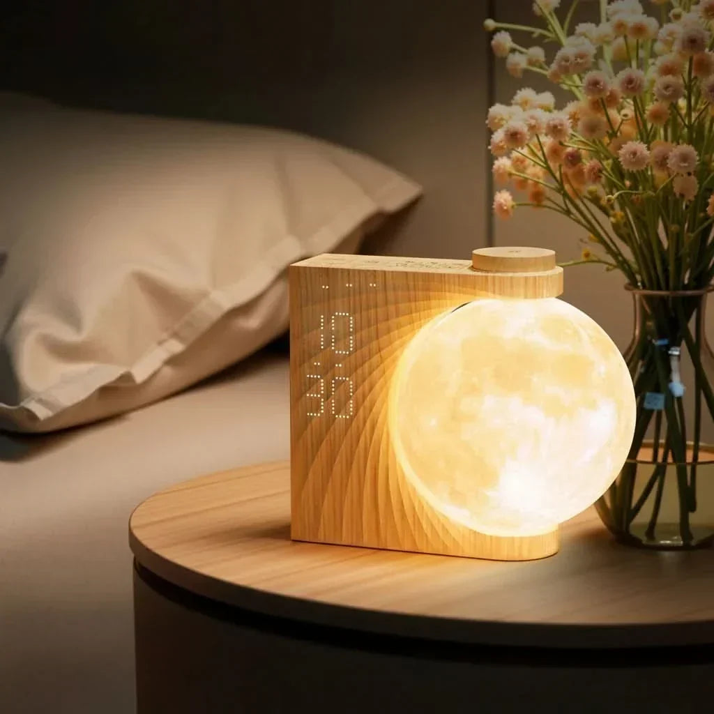 Sunrise alarm clock | Gradual wake-up light & 10 soothing sounds