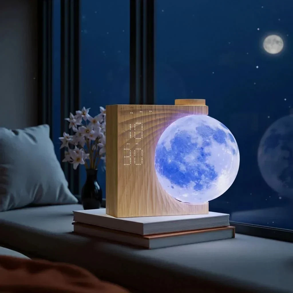 Sunrise alarm clock | Gradual wake-up light & 10 soothing sounds