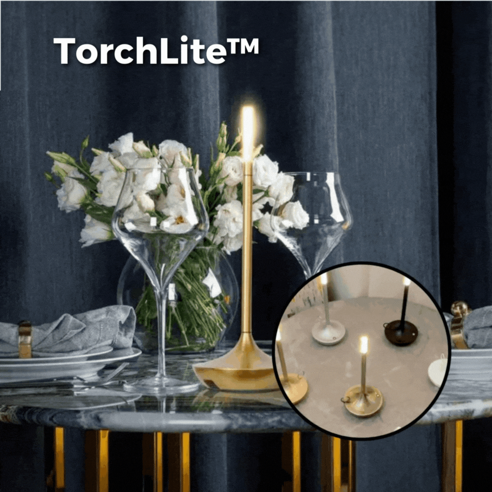 Table Lamp | Scandinavian Dimmable Ambient Light | TorchLite