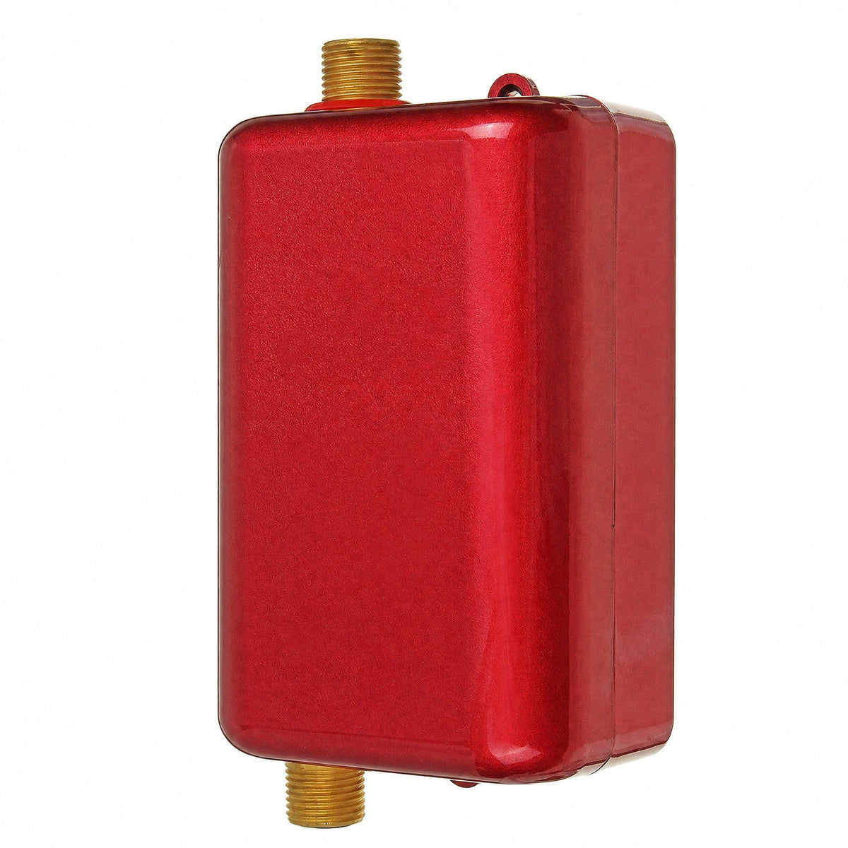 Tankless electric water heater with temperature protection