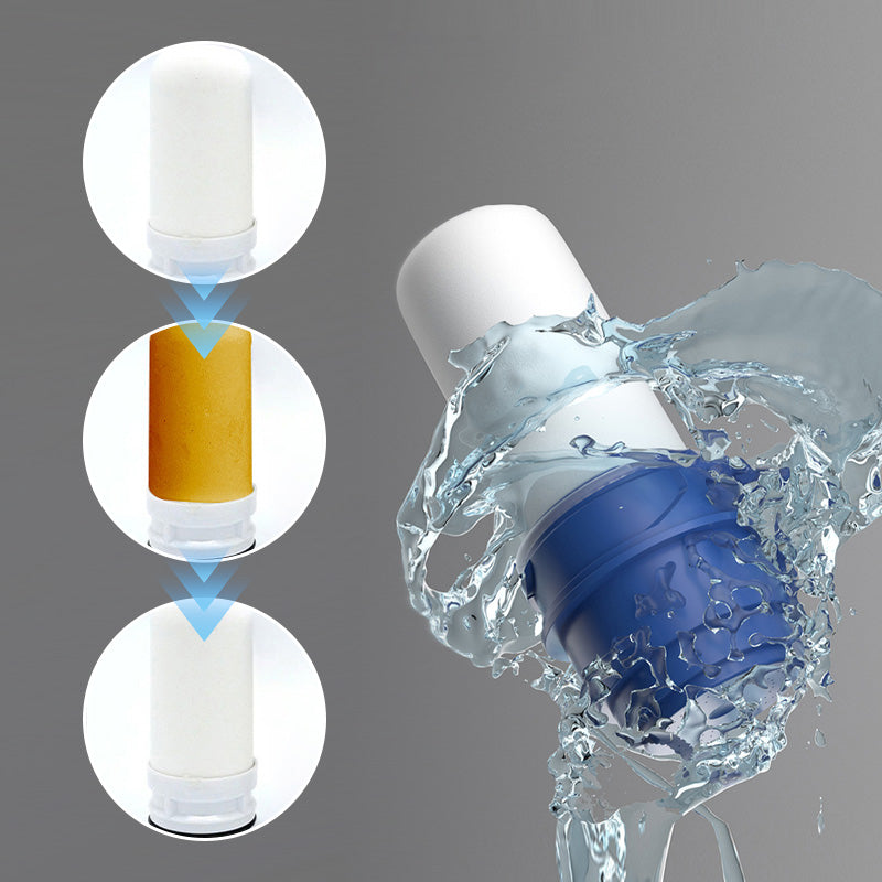 Tap water filter with adapters