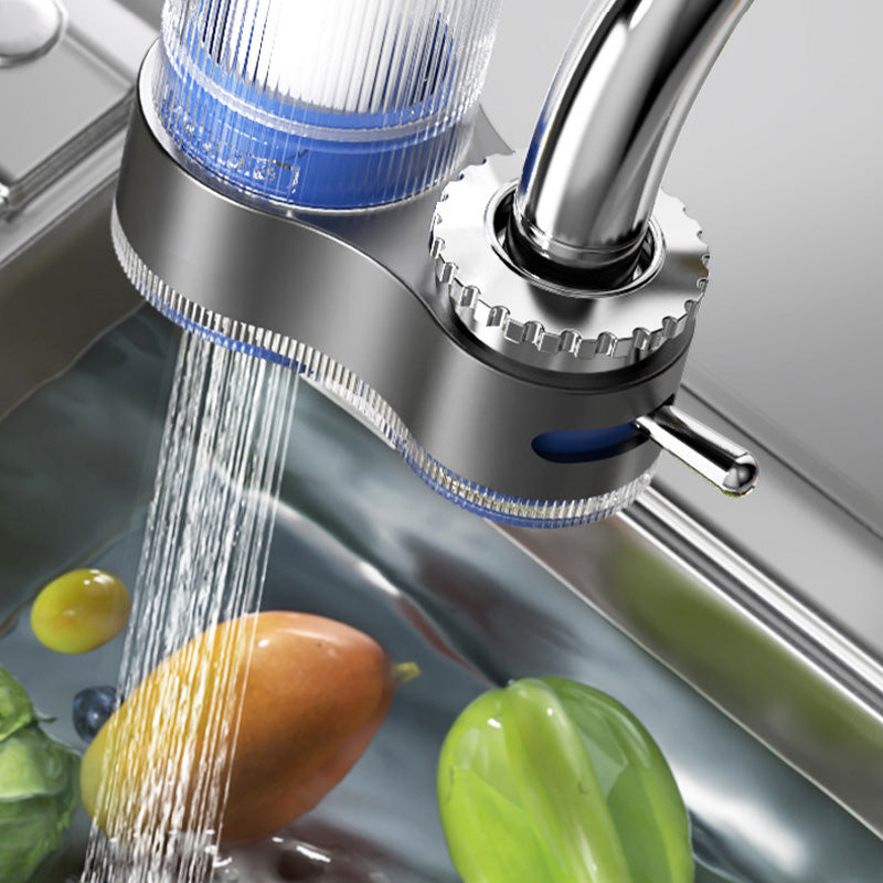 Tap water filter with adapters