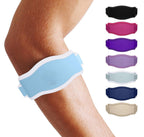 Tennis elbow brace, adjustable 3-strap compression support for tendonitis