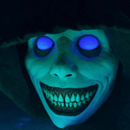 Terrifying Halloween Mask, Smiling Demon Latex Mask for Adults, Creepy Mask for Parties and Cosplay, LED Versions Also A