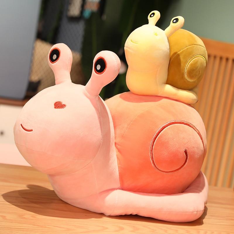 The Vibrant Snail Crew Plushie