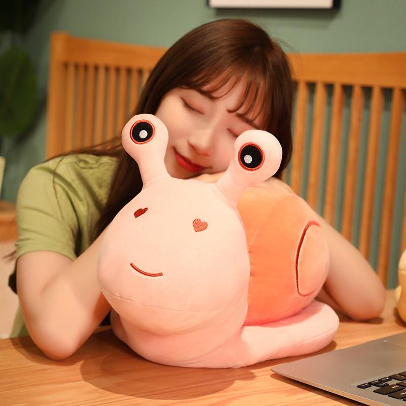 The Vibrant Snail Crew Plushie