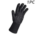 ThermaGrip Heat Resistant Grill Glove – Silicone & Cotton – Non-slip & Fireproof up to 800 °C