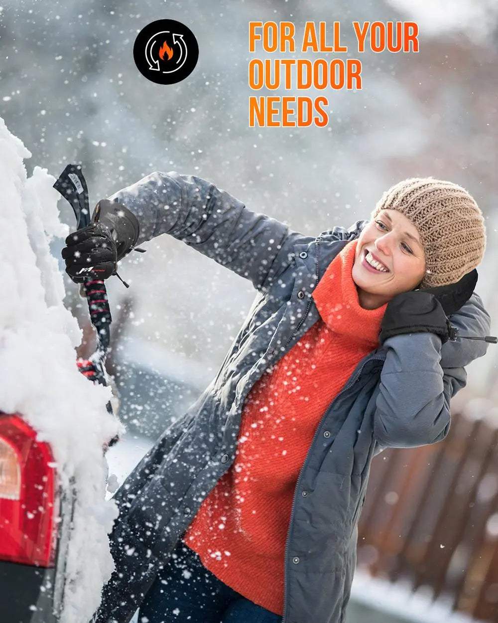 Boneroshop | Thermal Heated Gloves | Waterproof Rechargeable Winter Gloves