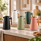 Thermo Kettle Temperature Display Double Wall Insulated