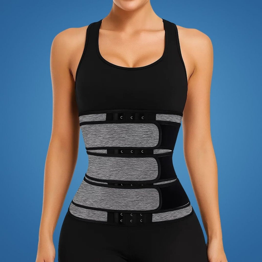 ThermoCore | Waist Trainer Belt – Triple Compression – Breathable Neoprene Fit – Post‑Workout & Postpartum Use Bonerosho