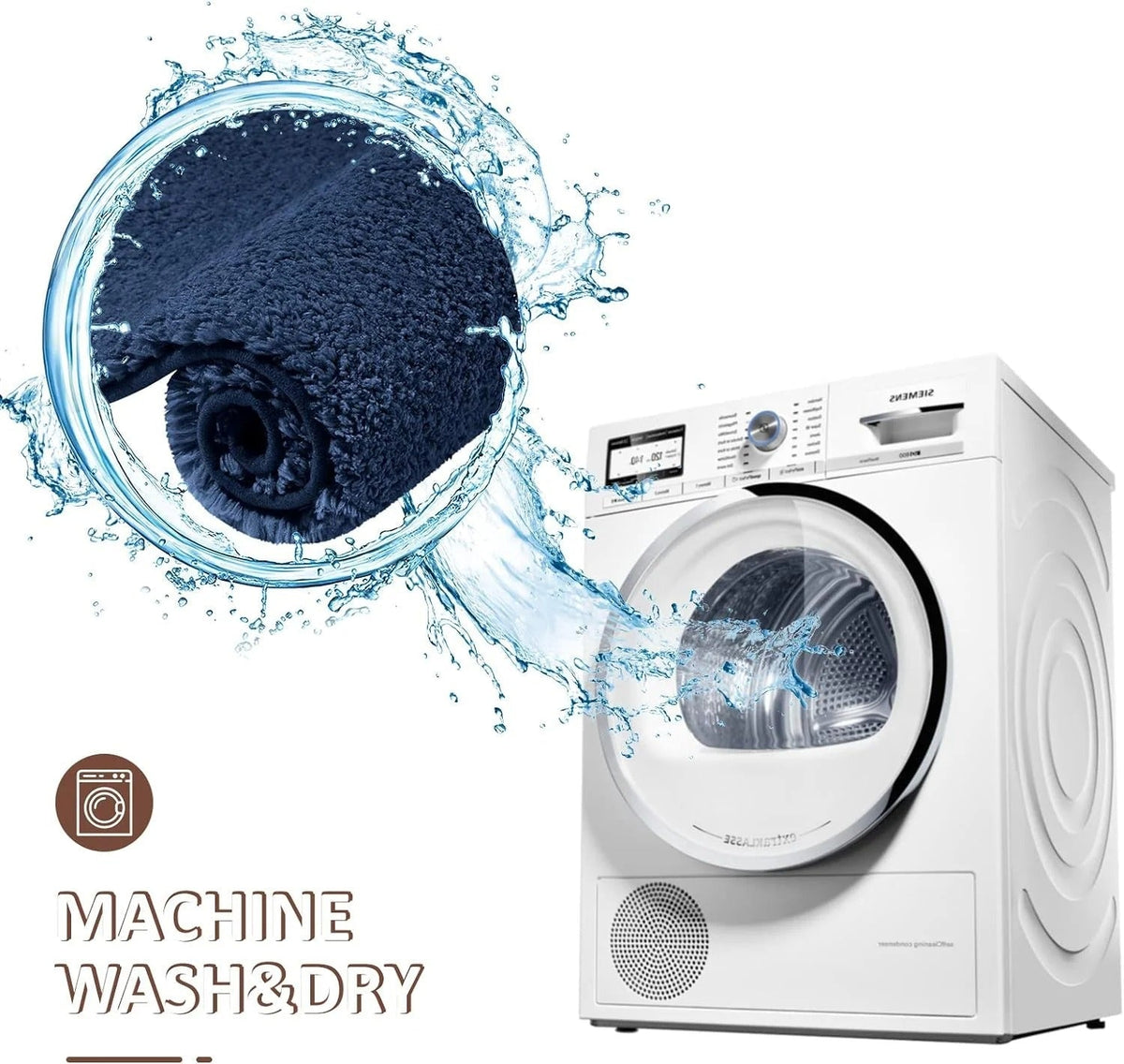 Thick Non-Slip Water Absorbent Bathroom Mat