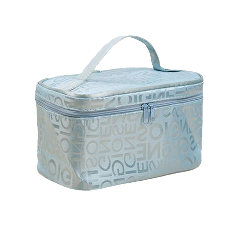 Tiered Makeup Bag with Brush Compartment