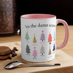 Tis The Damn Season Christmas Mug – Music Albums as Christmas Trees