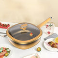 Titanium Extreme Non-Stick Frying Pan – Revolutionary Kitchen Cooking Without Oil Smoke
