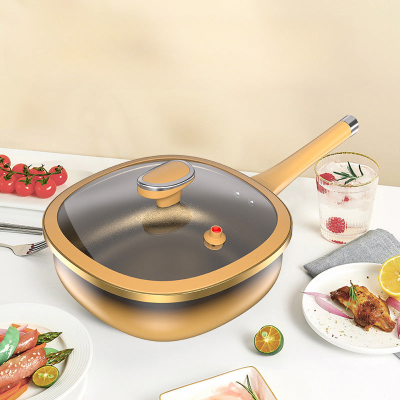 Titanium Extreme Non-Stick Frying Pan – Revolutionary Kitchen Cooking Without Oil Smoke