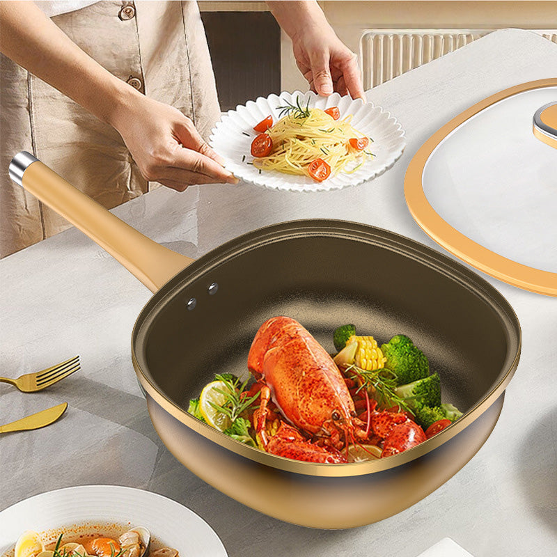 Titanium Extreme Non-Stick Frying Pan – Revolutionary Kitchen Cooking Without Oil Smoke