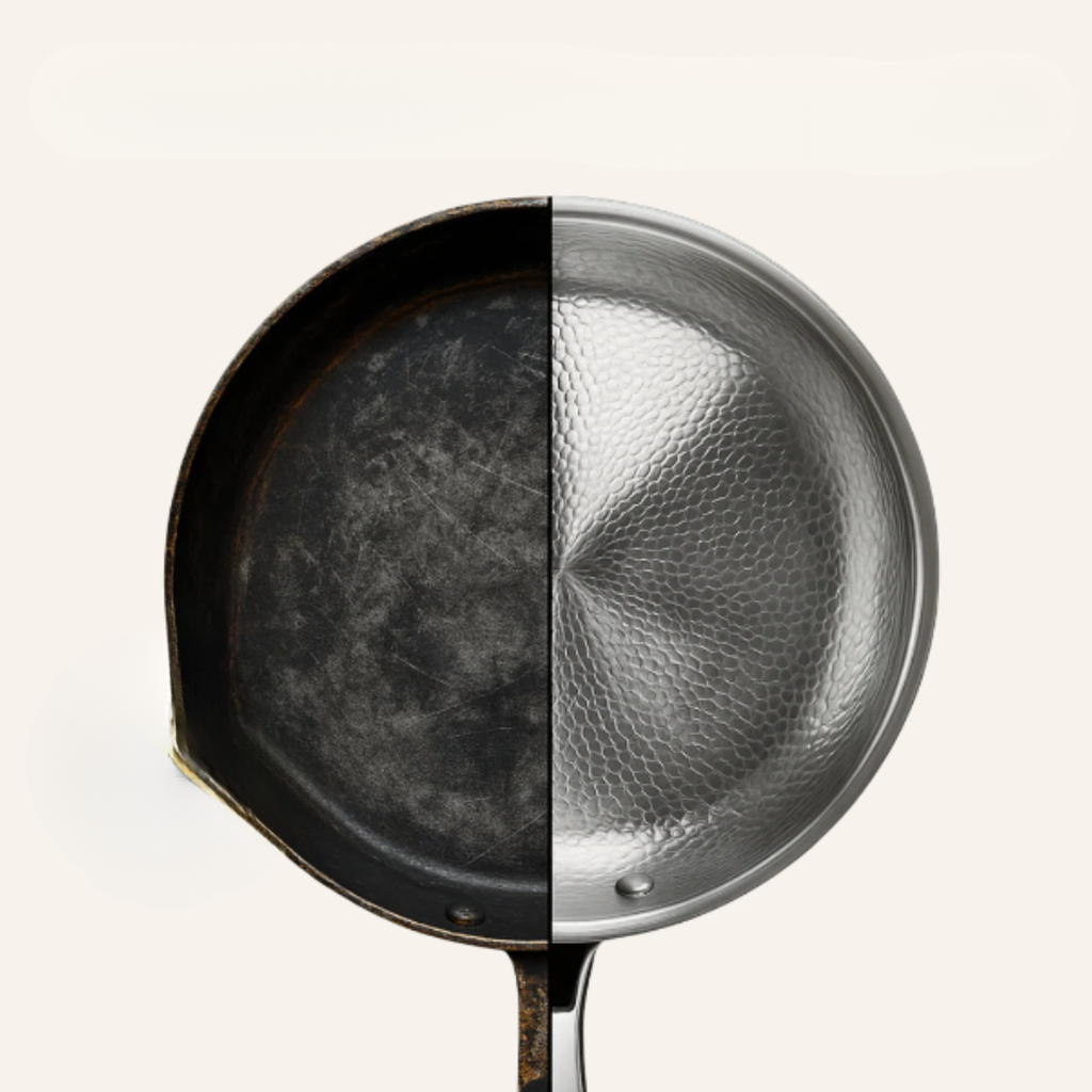Titanium Frying Pan – Hammered, Durable and Elegant