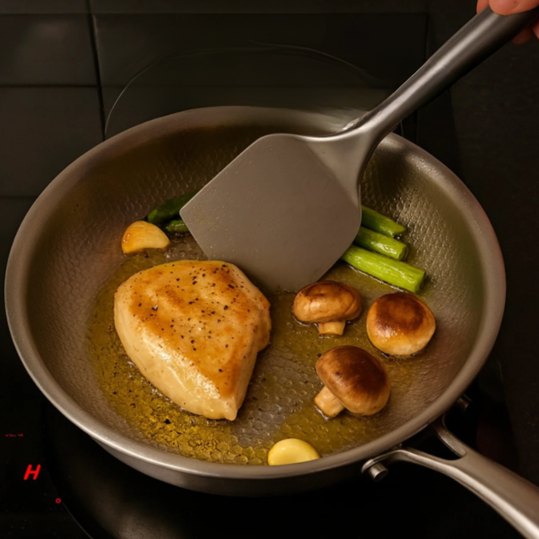 Titanium Frying Pan – Hammered, Durable and Elegant