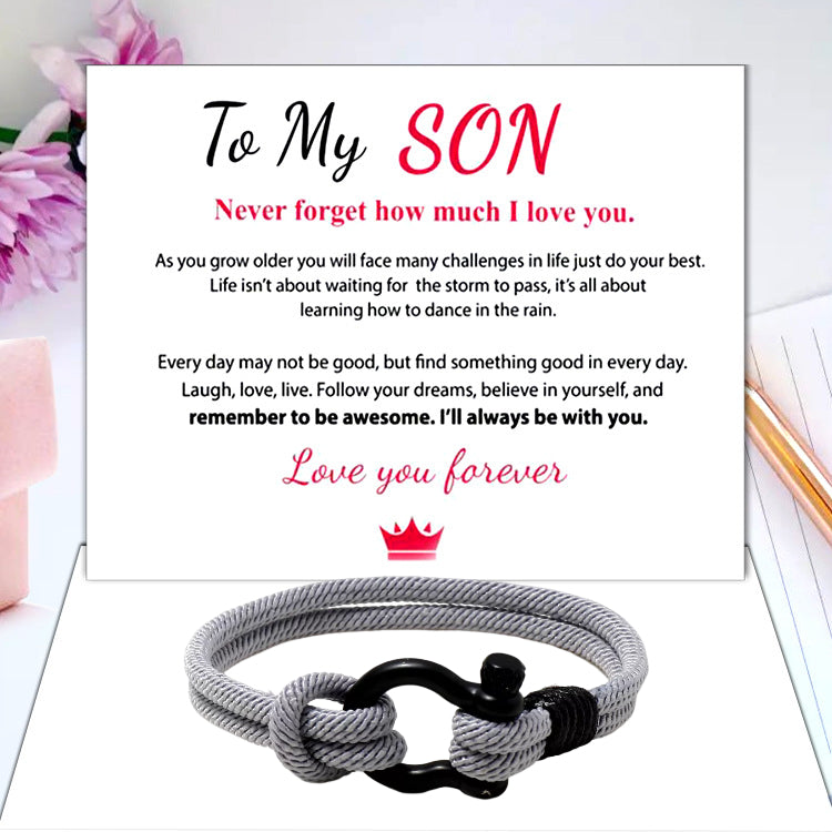To My Daughter Love You Forever Nautical Watch