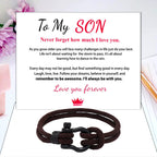 To My Daughter Love You Forever Nautical Watch