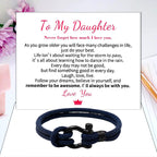 To My Daughter Love You Forever Nautical Watch