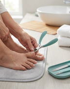 Toenail Clipper for Seniors, Thick Toenail Clippers for Ingrown Toenails, Senior Nail Clippers with Anti Splash Guard
