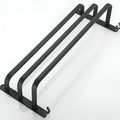 Towel Rack | Space-Saving Aluminium Frame | 3 Tiers, Wall-Mounted