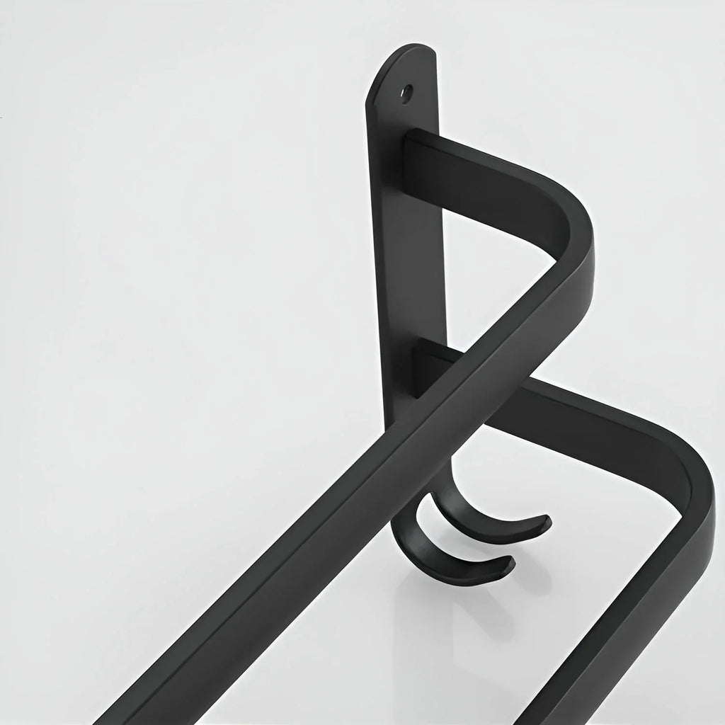 Towel Rack | Space-Saving Aluminium Frame | 3 Tiers, Wall-Mounted