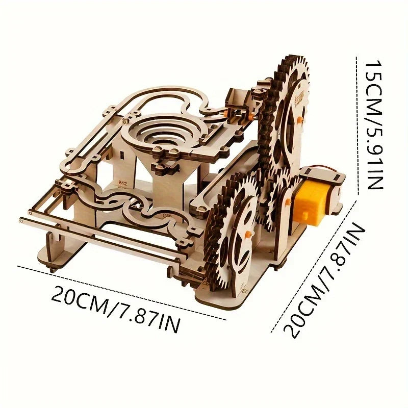 TrackMaster 3D Ball Track Puzzle – DIY Mechanical Building Set