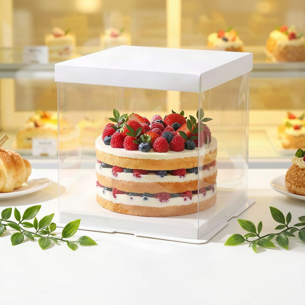 Transparent Cake Boxes in Various Sizes