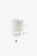 Transparent Office Plant Pot