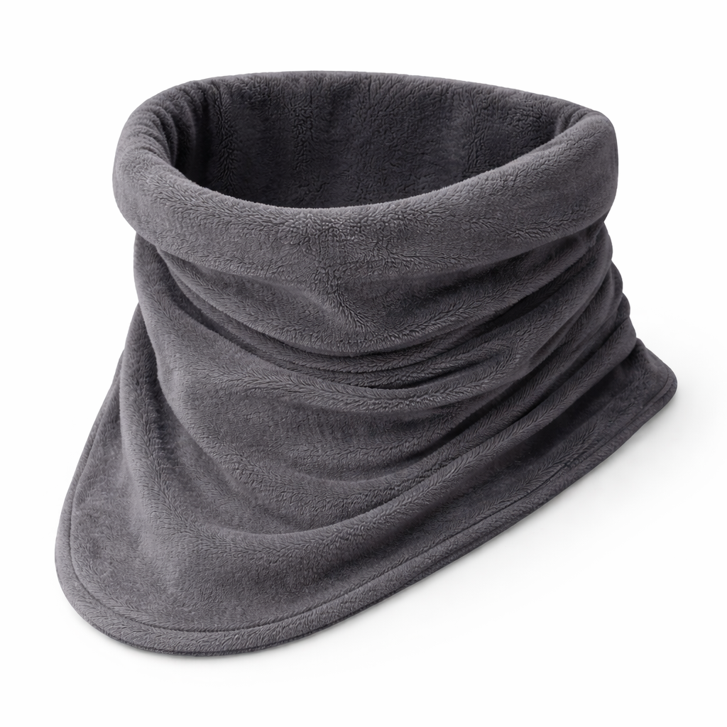 Travel Neck Pillow with Wraparound Support for Plane and Car