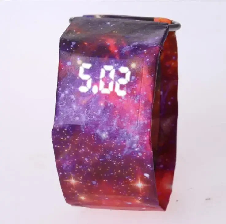 Trendy Wrap Digital Paper Watch