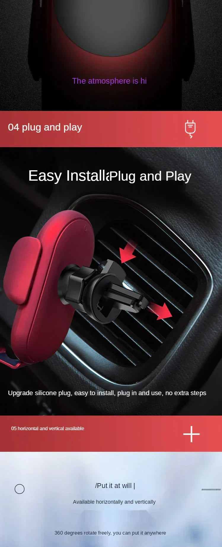 Tubby Charger – Wireless Car Charger with Sensor