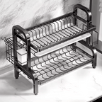 Two-Tier Dish Drainer – Order and Style in Your Kitchen