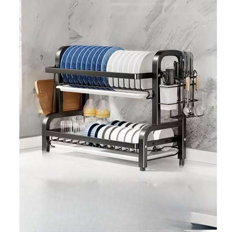 Two-Tier Dish Drainer – Order and Style in Your Kitchen