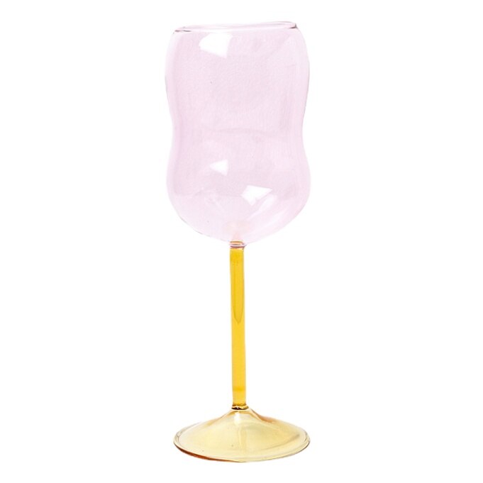 Two-Tone Chubby Wine Glass