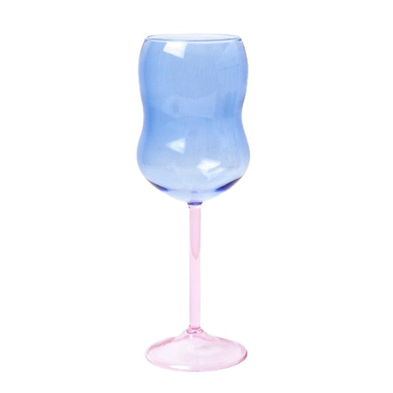 Two-Tone Chubby Wine Glass