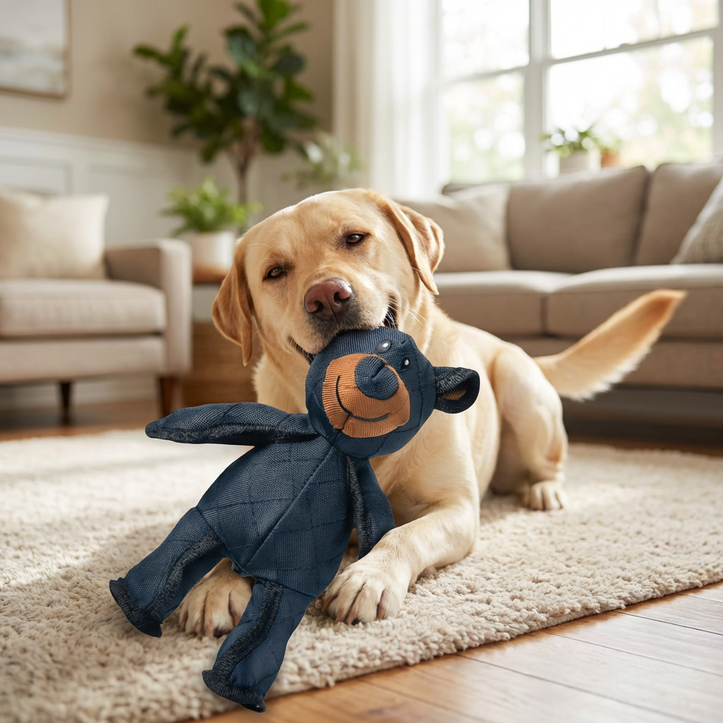 Ultra-Durable Dog Toy for Heavy Chewers – Reinforced Bear Design