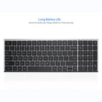 Ultra-Lightweight Wireless Keyboard with Long Battery Life