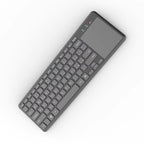 Ultra-slim wireless keyboard with touchpad