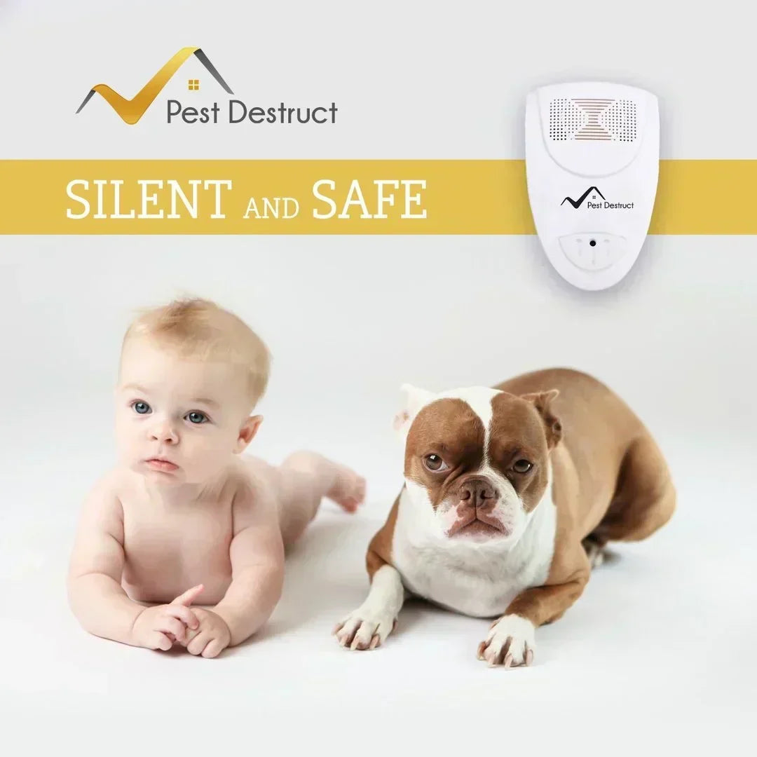 Ultrasonic Bed Bug Repeller Plug-In for Safe and Effective Pest Control