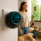 Boneroshop | Ultrasonic Bee & Wasp Repellent Device | Chemical-Free. 360° Coverage for Home & Outdoor Pest Control