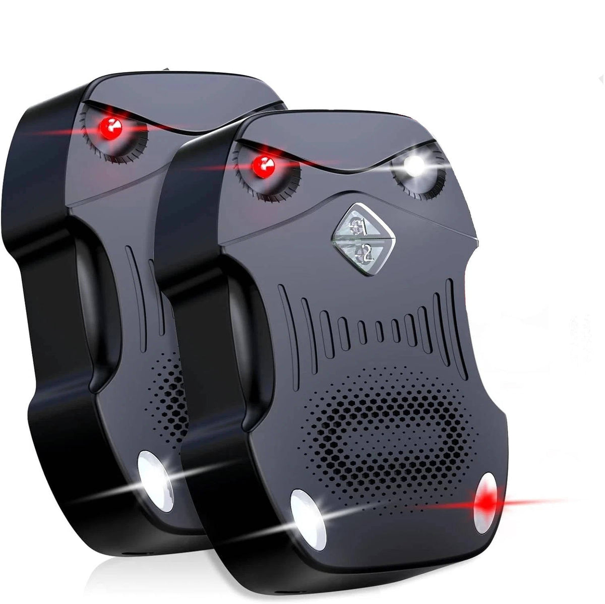 Ultrasonic Car Rodent Repeller, Under-Bonnet Engine Protection, 2 Pack